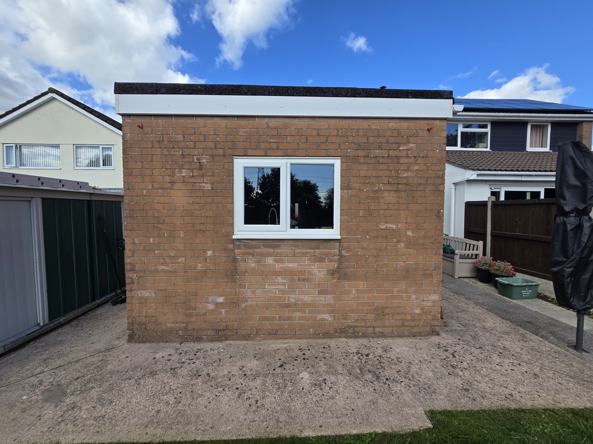 Brick extension before rendering